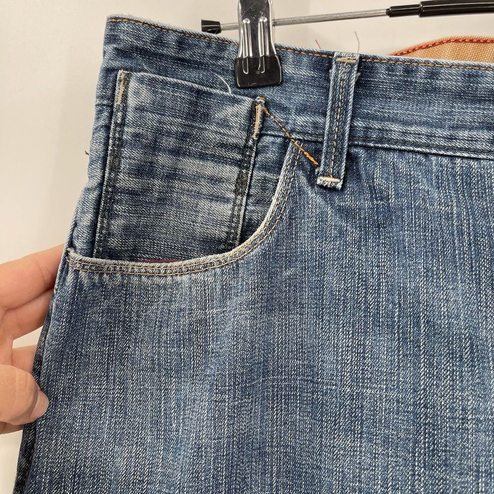 Vintage‎ Polo Ralph Lauren Jeans Mens  Blue Medium Wash Denim Straight Leg 36 - Picture 3 of 16